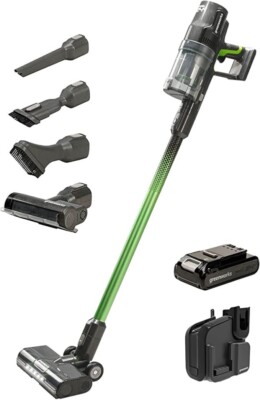 Greenworks 24V Brushless Cordless Stick Vacuum Lightweight Handheld 4Ah Battery