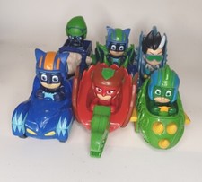 Just Play PJ Masks Vehicle Dinosaur Cars Lot Of 6