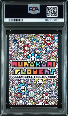 Murakami Flowers Aurora: Multi×White PSA10 FLOWERS25 025 Aurora: Multi x White Murakami.Flowers