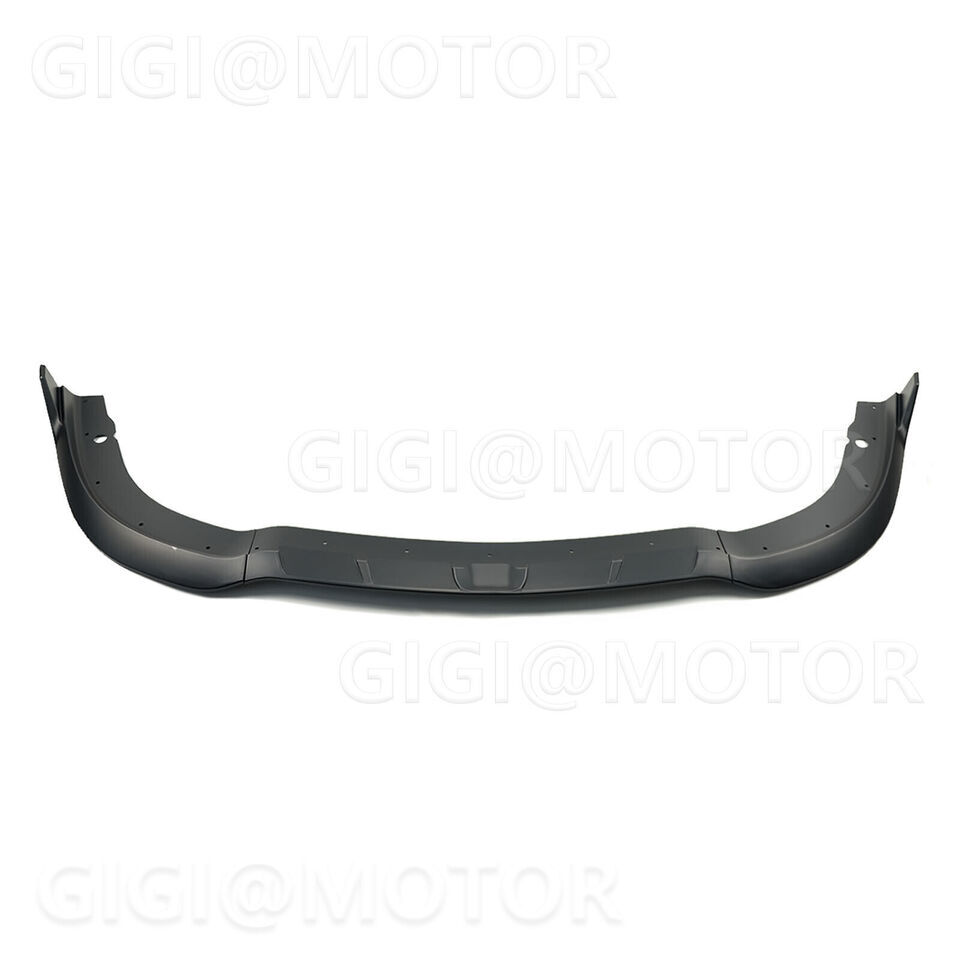 Matte Black Front Bumper Lip Splitter Spoiler For Chrysler 300 C S SRT 2015-2023 (3-Piece)