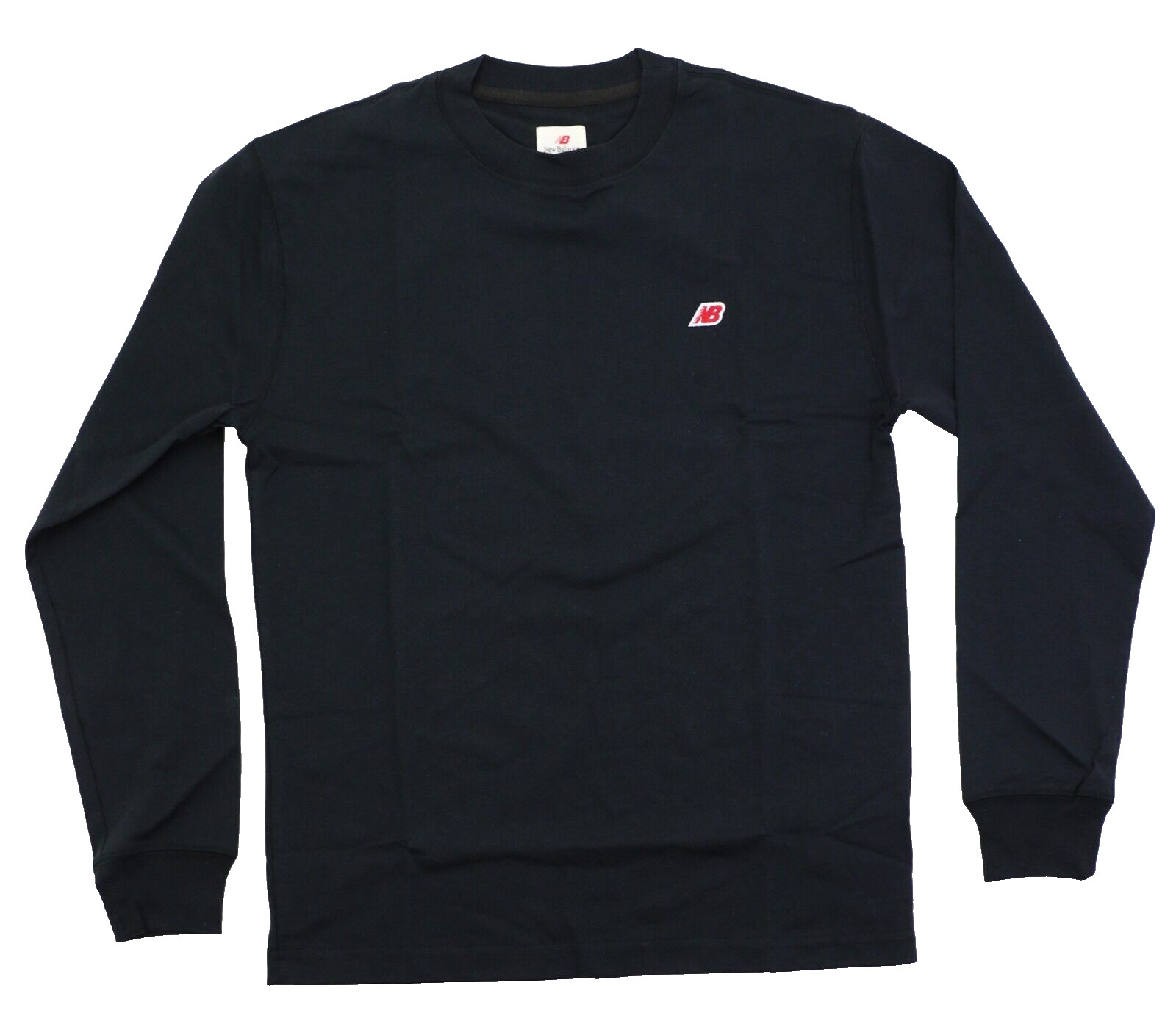 Мужская футболка New Balance производства США Core Heavyweight с длинным рукавом небольшого размера
