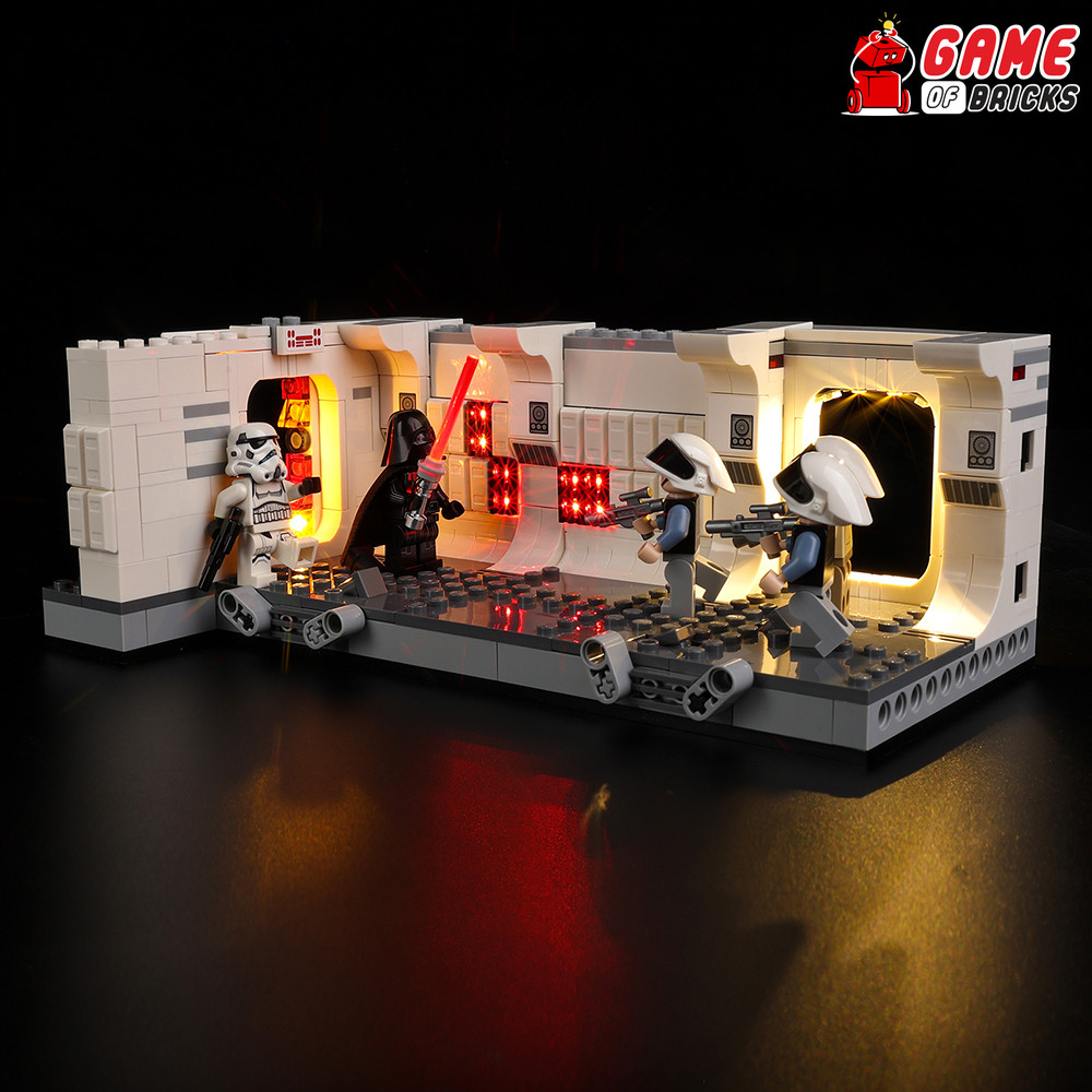 LED Light Kit for Boarding the Tantive IV Set - Compatible with LEGO&reg; 75387