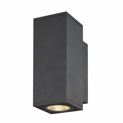 SLV 1003418 ENOLA SQUARE UP/DOWN S Outdoor LED Wandleuchte anthrazit CCT ...