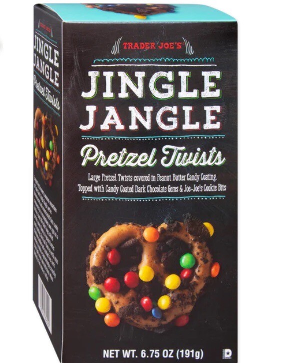 2 Boxes Trader Joe's Jingle Jangle Pretzel Twists 6.75oz 191g LIMITED
