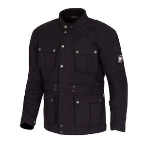 Merlin Burslem Motorcycle Motorbike Eco Laminated Jacket - Black