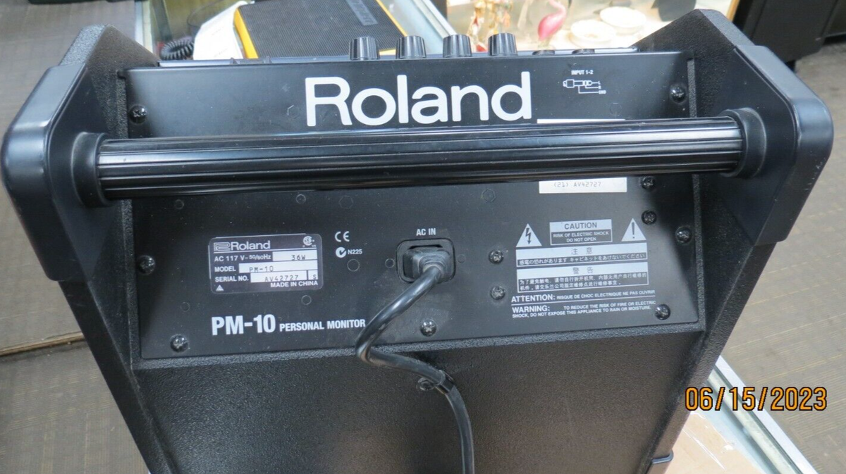 ROLAND PM-10 V-DRUMS PERSONAL MONITOR SPEAKER | eBay ROLAND PM-10 V-DRUMS PERSONAL MONITOR SPEAKER | eBay