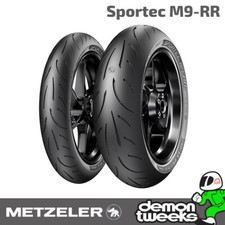 Metzeler Sportec M9 RR Bike Tyre Package 120 70 ZR17 58W And 200 55 ZR17 78W