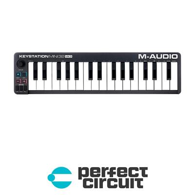 M-Audio Keystation Mini 32 MK3 Keyboard MIDI CONTROLLER NEW - PERFECT CIRCUIT `4