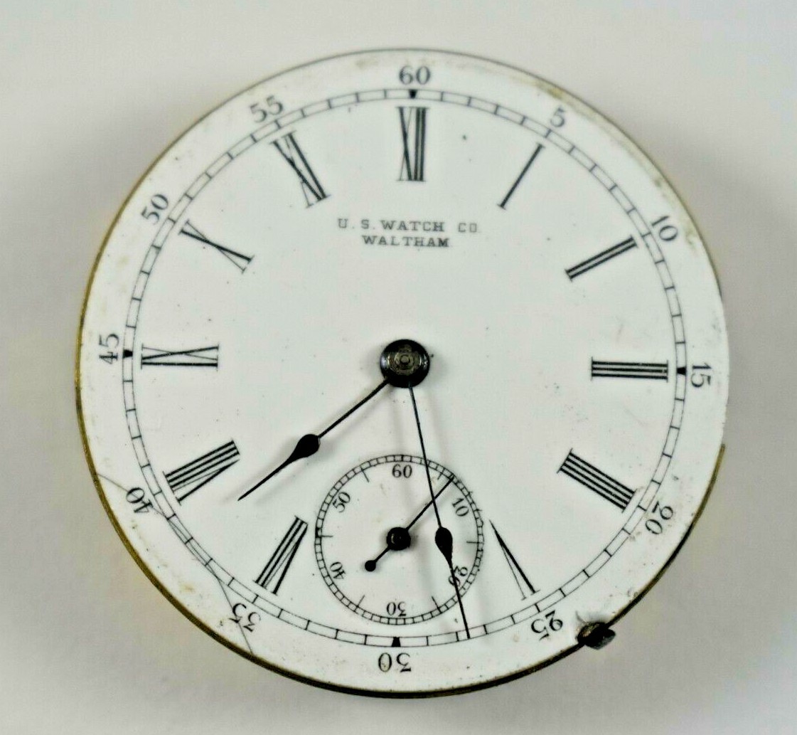 U.S. Watch Co. (Waltham, Mass) Grade 66 Pocket Watch image 2
