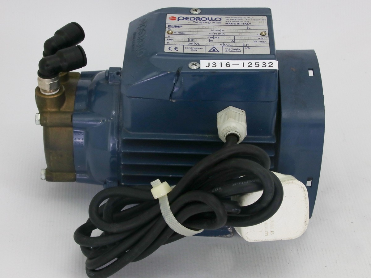 リクエスト 12532 PEDROLLO PUMP W/ PERIPHERAL IMPELLER, 0.18KW, 0.25HP PV 55