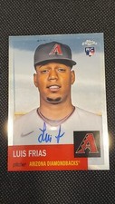 2022 Topps Chrome Platinum Luis Frias Rookie Autograph Auto Diamondbacks