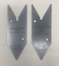 Pratt & Whitney 2 Axle Centering Gages G-700 C-569