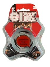 1D One Direction CLIX Clip & Spin Button Quote Bubble "WHAT MAKES YOU BEAUTIFUL"