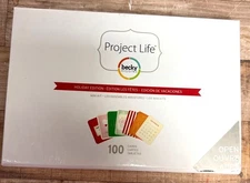 Project Life Holiday Edition Mini Kit Scrapbooking Cards