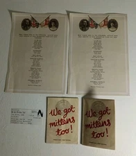 We Got Mittens Too! Lit & Phil Theatre Show Leaflets Trench Map & Ticket Show