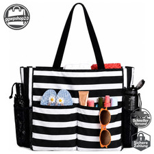 Strandtasche XXL Damen Wasserdicht mit Reißv...