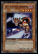 Ally of Justice Garadholg Hidden Arsenal HA01-EN015 MP YuGiOh TCG | Buy 10 Get 1