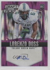 2015 Panini Prizm Collegiate Draft Picks Purple Flash /99 Lorenzo Doss Auto 7p8