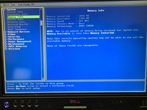 Dell Latitude XT Intel Core 2 Duo 1.3GHz 2 GB Ram No HDD - Picture 7 of 8