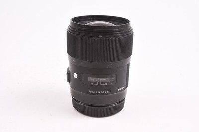 Sigma ART 35mm f/1.4 DG Wide Angle Prime Camera Lens For Canon EF READ #T-36183