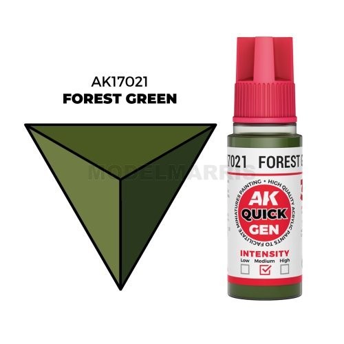 AK AK17021 Forest Green 18Ml - QUICK GEN