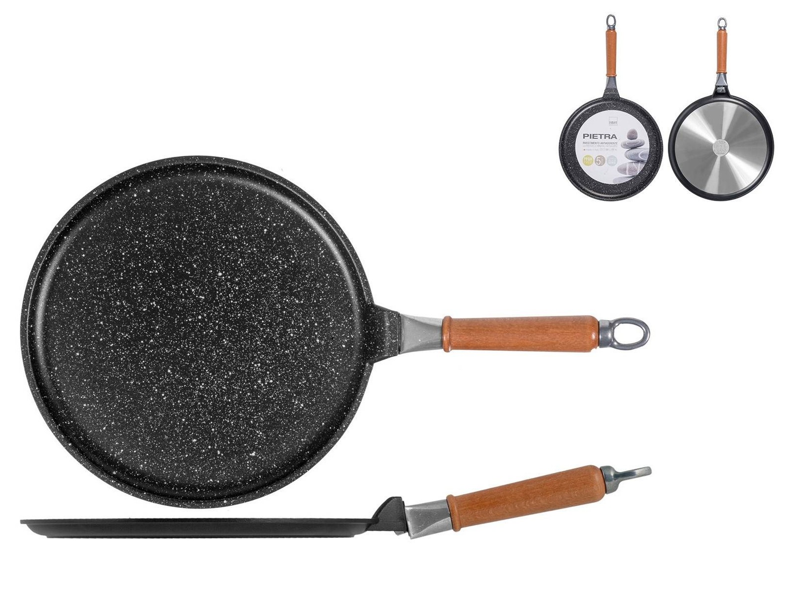 Pancake H&h Non-Stick IN Stone Diameter 28 CM