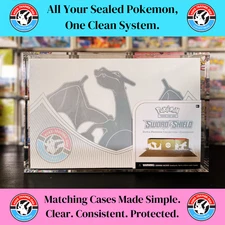 Acrylic Case Display Magnetic Pokemon Charizard Ultra Premium Collection UPC