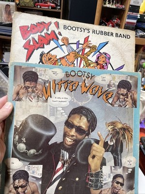 Bootsy Collins   Ultra Wave LP 1980 & Body Slam 12 Inch Vinyl Funk Soul Record