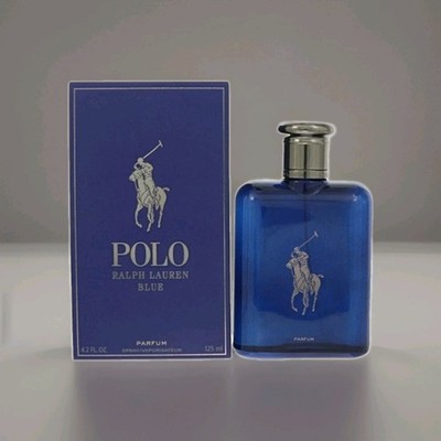 Polo Blue by Ralph Lauren 4.2 Oz PARFUM Men's Spray Brand New Sealed