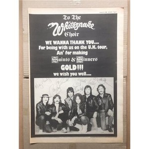 Whitesnake Saints and Sinners | eBay