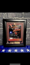 🔥 🔥 Michael Jordan Signed 8x10 Photo Slam Dunk Bulls #23 Auto FRAMED COA 🔥 🔥