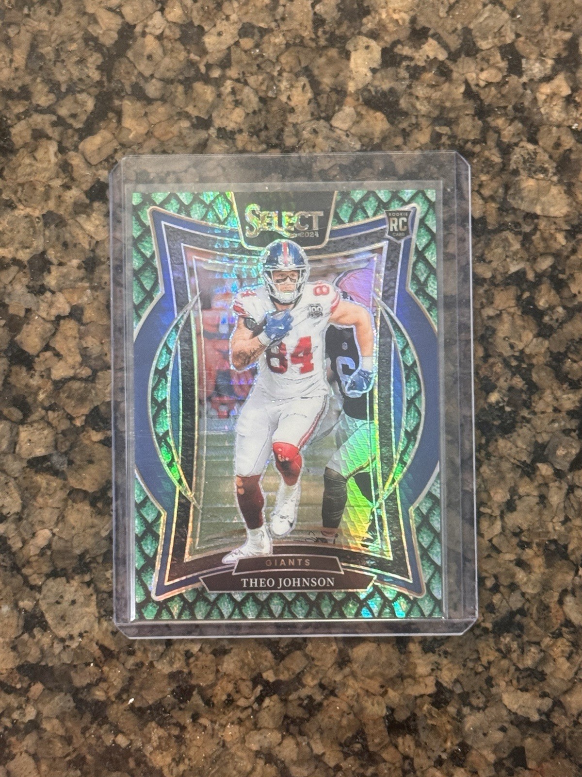 Theo Johnson Panini Select #96 Dragon Scale
