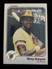 1983 Fleer Tony Gwynn (#360) NM Rookie Card, Hitting Machine ^GRUMPYBUCK^