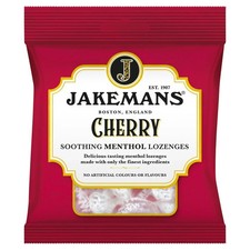 Jakemans Cherry Soothing Menthol Lozenges Pack of 12 x 73g