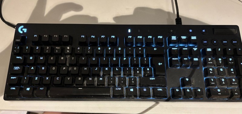 Logitech G610 Orion Brown Mechanical Keyboard (Cherry MX Brown, UK Layout)