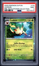 Pokemon Svp En-sv Black Star Leafeon Pre Tech Sticker Collection 170 Psa 9 Pokemon Svp En-sv Black Star Leafeon Pre Tech Sticker Collection 170 Psa 9