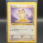 Pokémon TCG Meowth 56/64 Jungle Basic 50HP Common Regular Unlimited