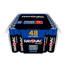 Rayovac High Energy AA Batteries 48 Pack , 48 Count Pack of 1 , Multicolor