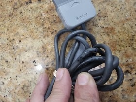 Sony PlayStation 1 One PS1 Gray DualShock Analog Controller SCPH-1200 Read