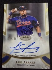 Luis Arraez 2021 Topps Tier One Prime Performers Auto 134/300 Twins Padres 🔥 