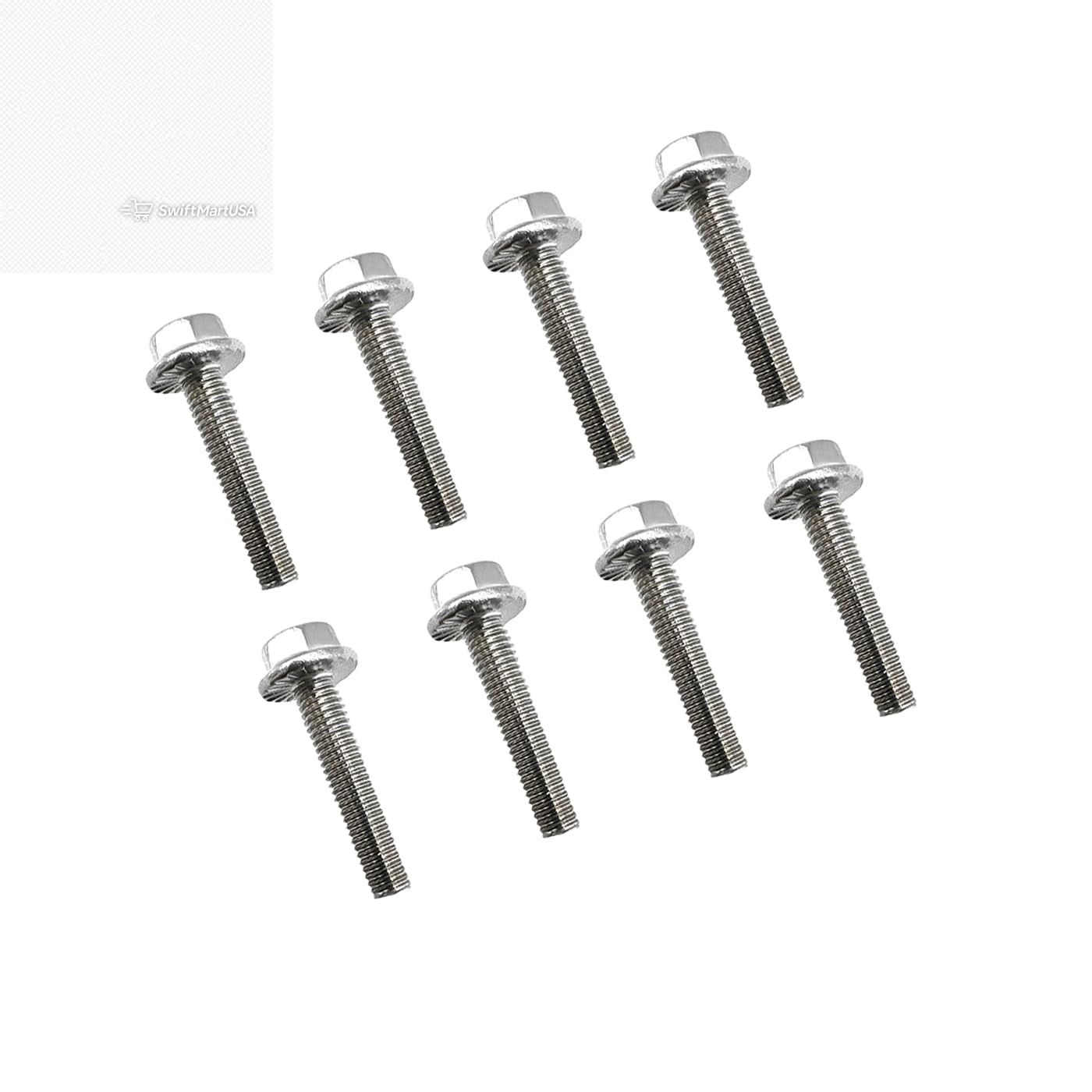 8x Ignition Coil Mounting Bolts Screws for Ford Lincoln Mercury W714507S437 (77