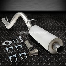 2.5" ROUND MUFFLER TIP CATBACK EXHAUST PIPING SYSTEM FOR 86-00 JEEP CHEROKEE