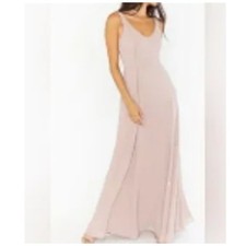 Show Me Your Mumu Jenn Maxi Dress Womens Large Show Me The Ring Crisp NWT