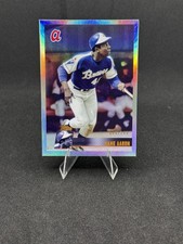 2025 Topps Archives - 1996 Topps Hank Aaron #116 Rainbow Foilboard /149