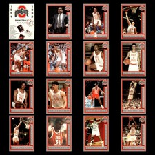 1991-92 Ohio State Buckeyes Basketball Team Set 15 Cards NCAA Vintage