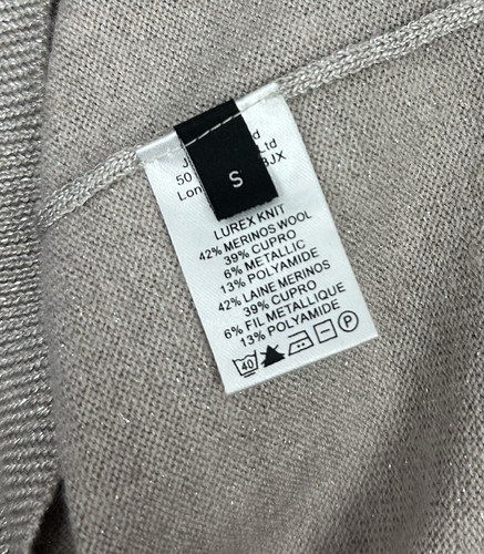 JOSEPH LUREX KNIT JUMPER - Women's Size Small - S - Picture 6 of 17