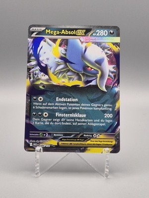 Mega Absol EX 086/132 MEG Double Rare Pokemon Karte Mega Entwicklung Near Mint