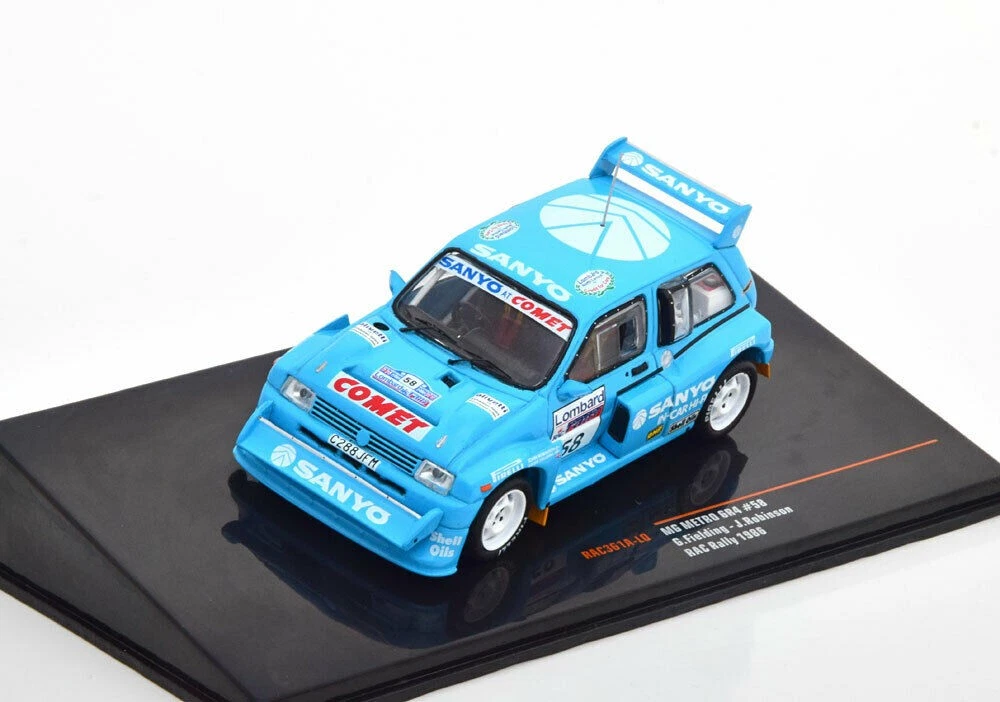 Ixo - MG METRO 6R4 #35 RAC Rally 1986 Rutherford - Harris réf RAC362B Neuf 1/43