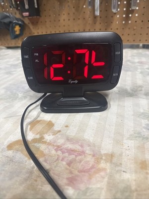 30016 Equity by La Crosse AC Powered 1.8'' Swivel Tilt LED Digital Alarm Clock