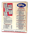 Vintage Stenso Lettering Guide Lot Old English Gothic Frontier Stencil Set — photo 2